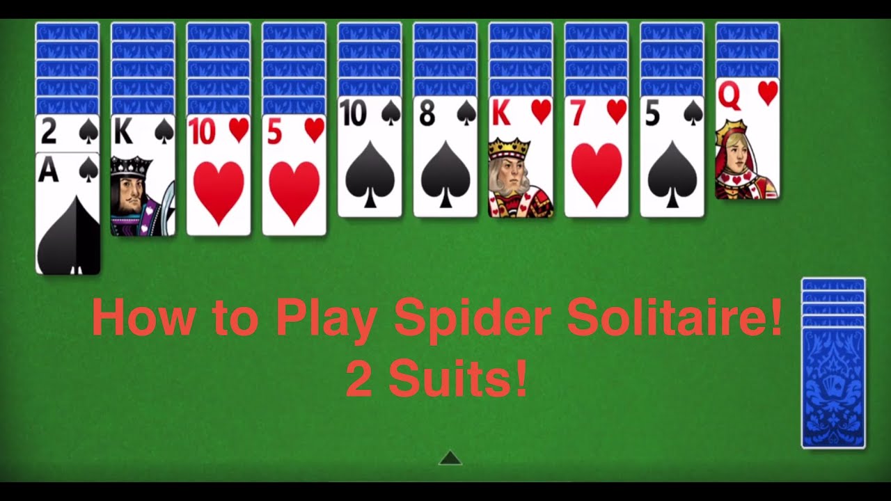 How Do You Play Spider Solitaire With 2 Suits Img Probe