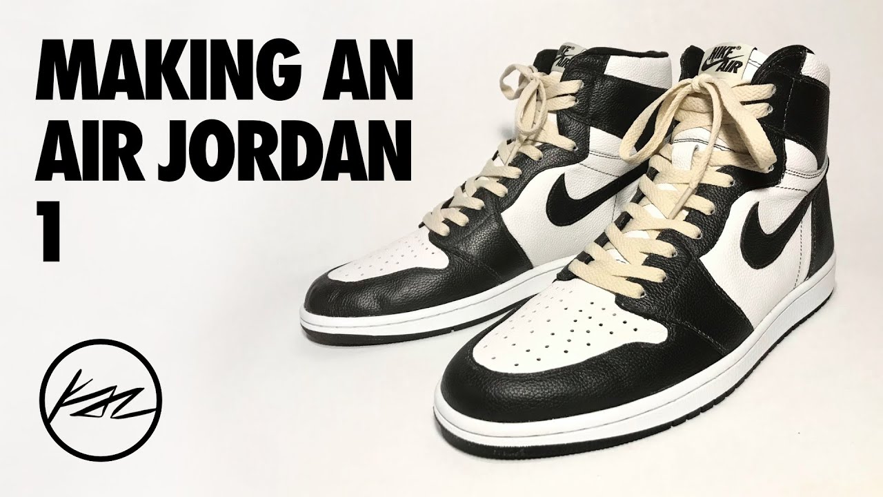 How To Make A Jordan 1 From Scratch Pattern Making Jordans Youtube