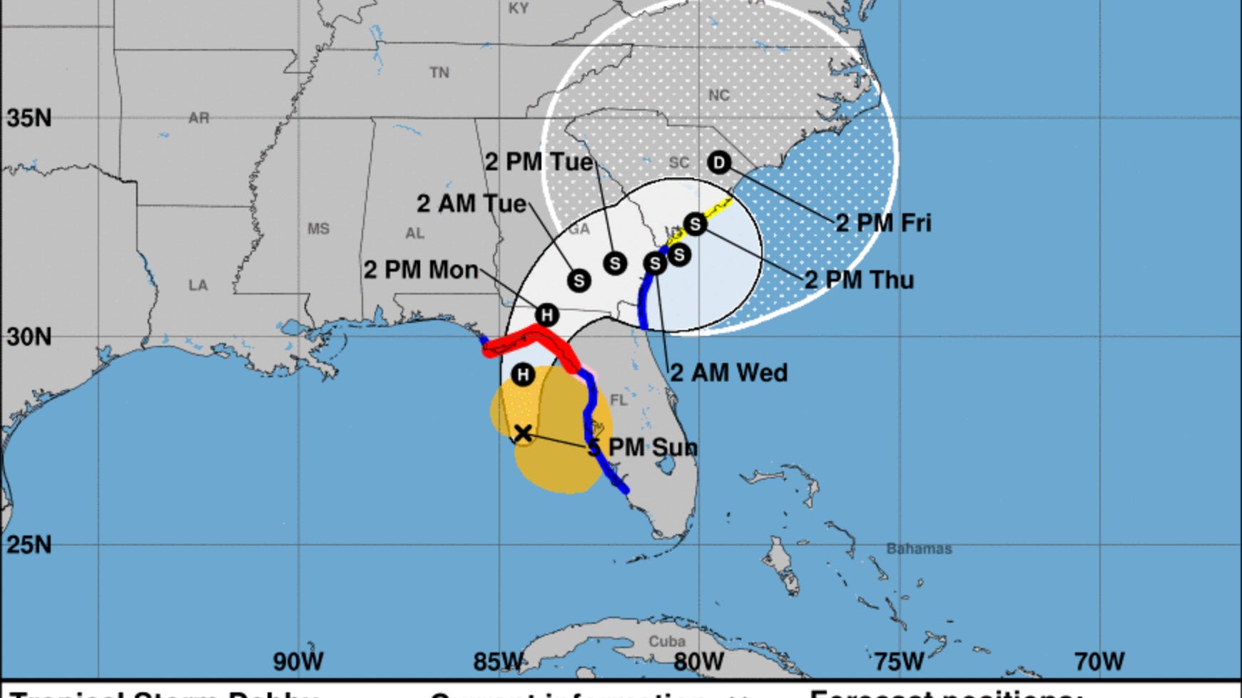 Hurricane Season 2024 Debby Danit Elenore