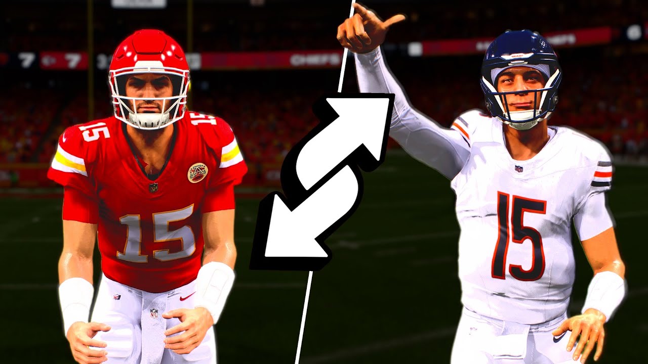 I Swapped Josh Allen And Patrick Mahomes Careers Youtube