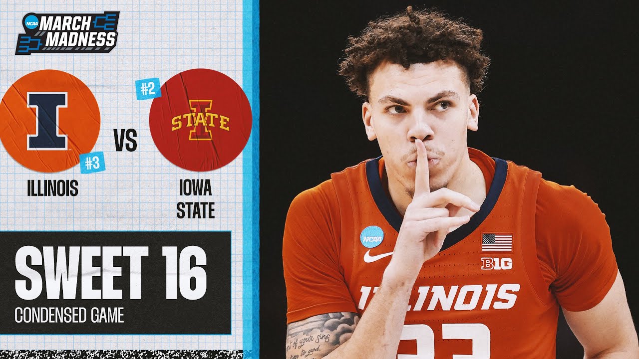 Illinois Vs Iowa State Sweet 16 Ncaa Tournament Picks Predictions