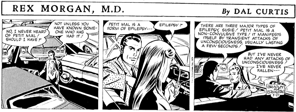 In Search Of Rex Morgan Md 1970 Comic Strips A Summary