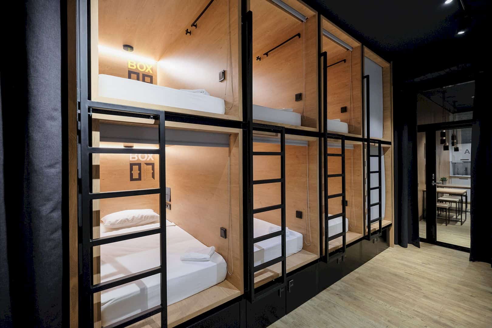 Inbox Capsule Hotel The Five Star Hostel With Modern Interior And