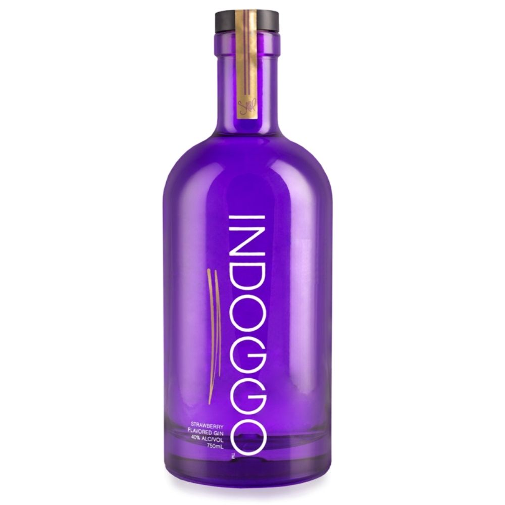 Indoggo Strawberry Flavored Gin By Snoop Dogg 750Ml Elma Wine Liquor