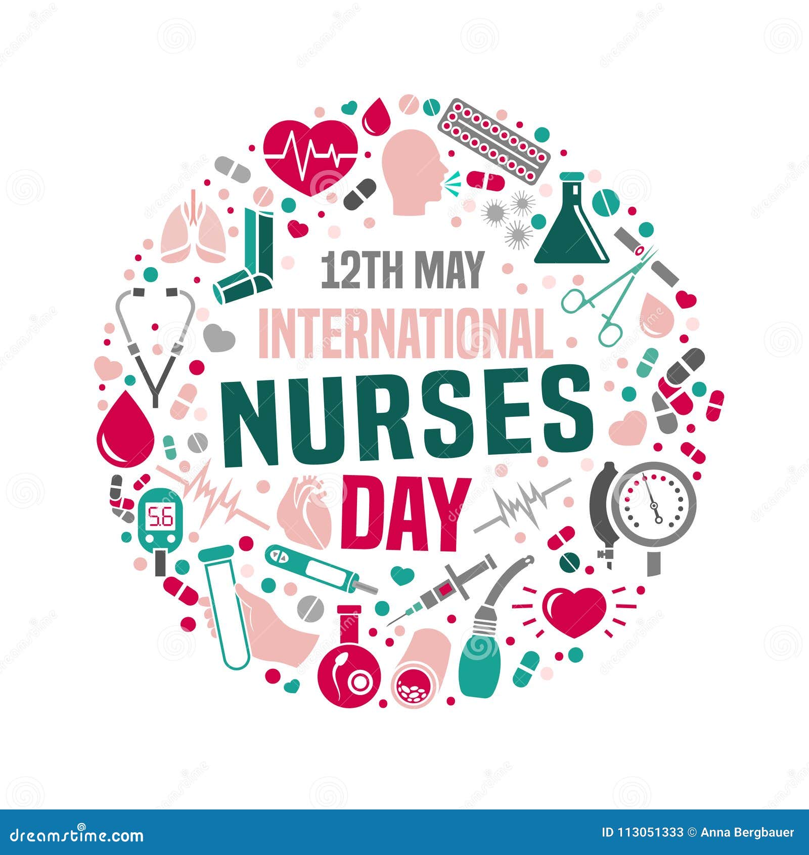 International Nurses Day 2024 Poster Sofie Eleanore