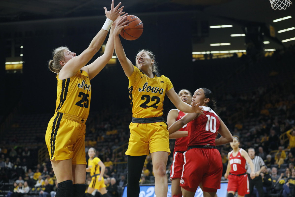 Iowa Vs Michigan Women's Basketball