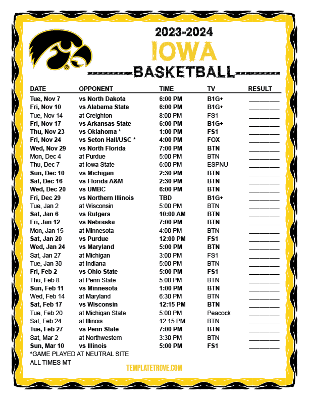 Iowa Womens Basketball Schedule 2025 2025 Georgia O Prinsep