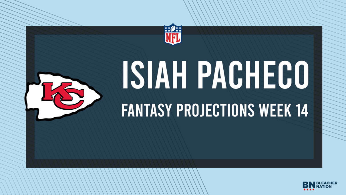 Isiah Pacheco Fantasy Week 14 Projections Vs Chargers Points And