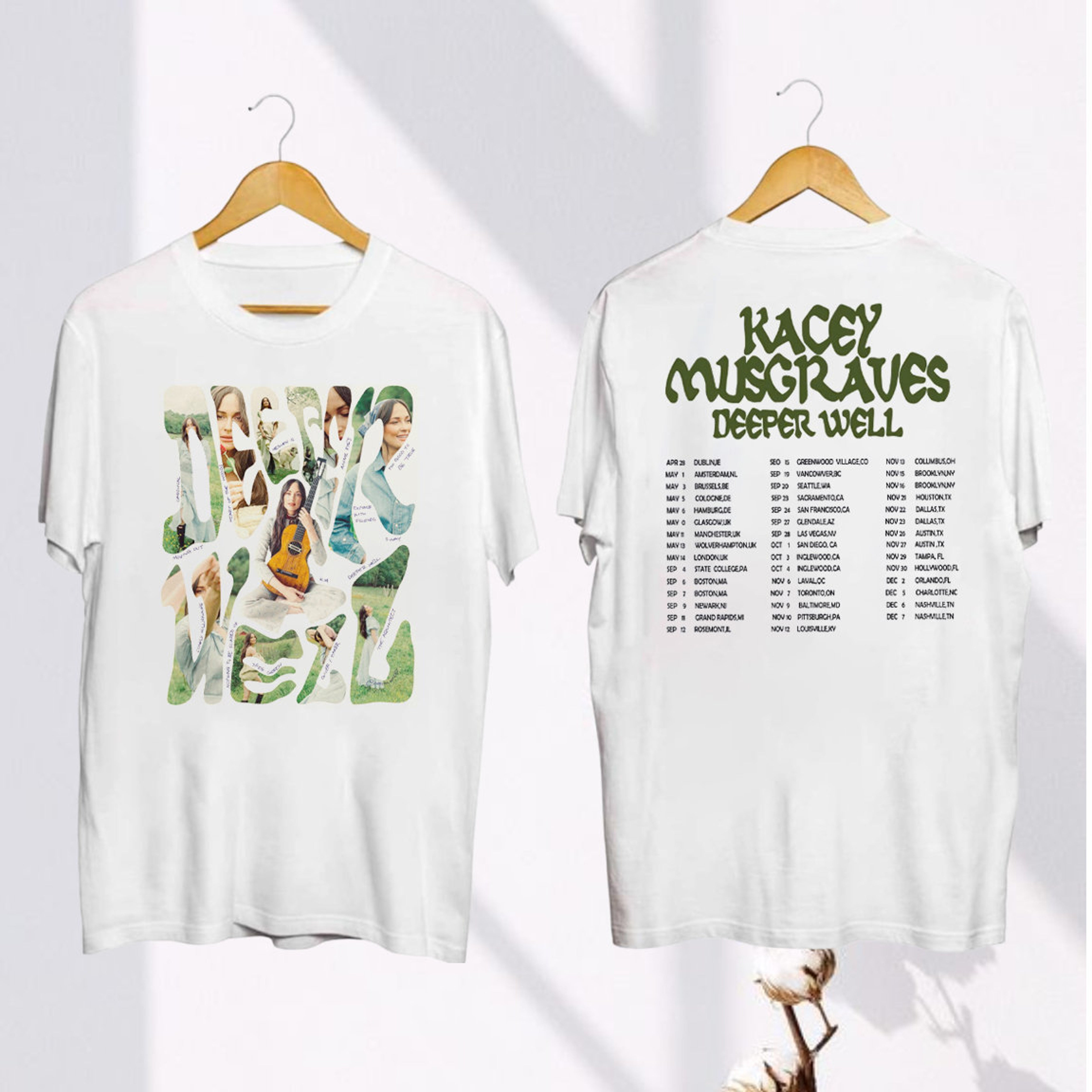 Kacey Musgraves Deeper Well World Tour 2024 Shirt Kacey Musgraves