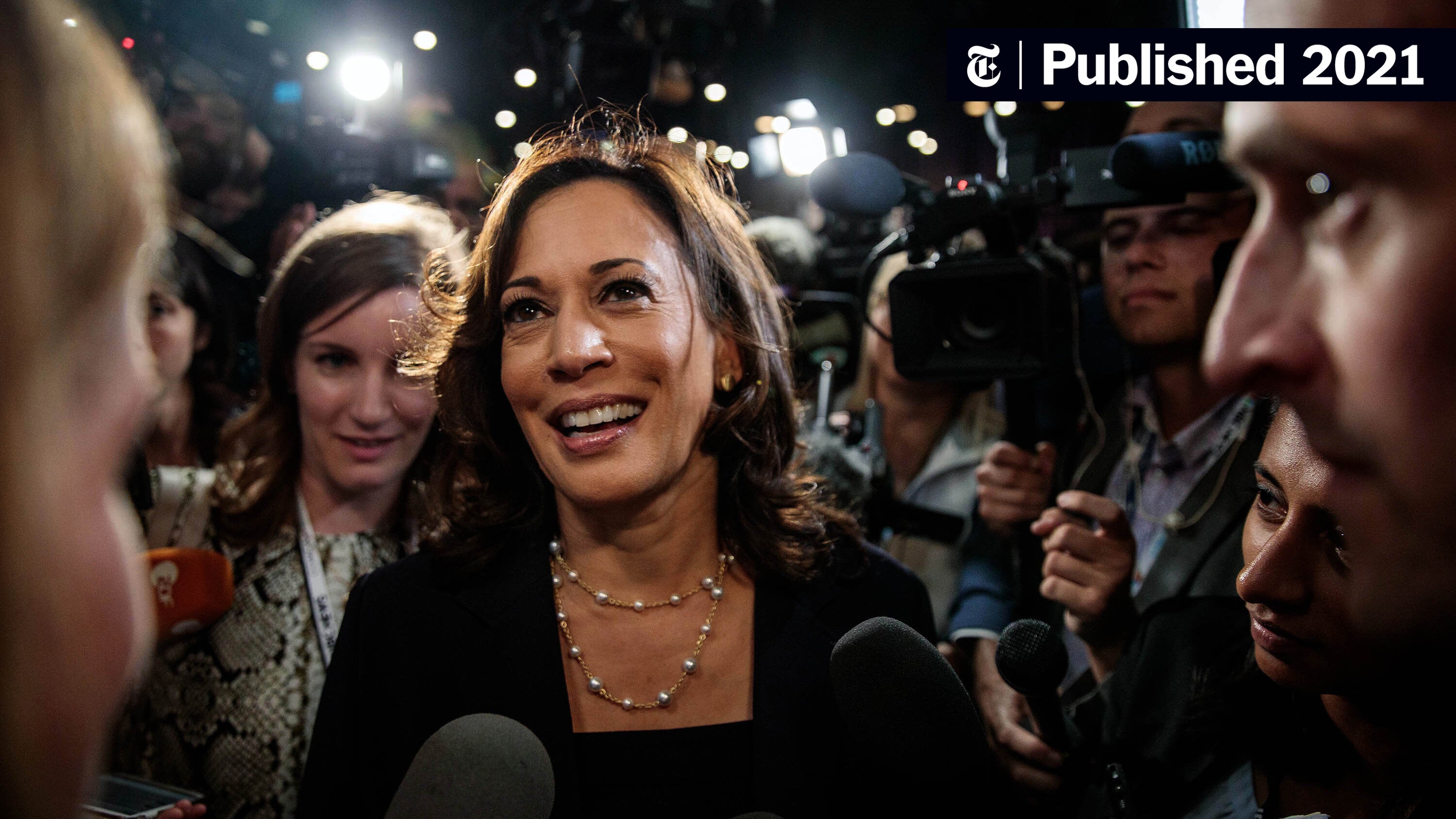 Kamala Harris Has Worn Her Signature Pearls For Over 30 Years