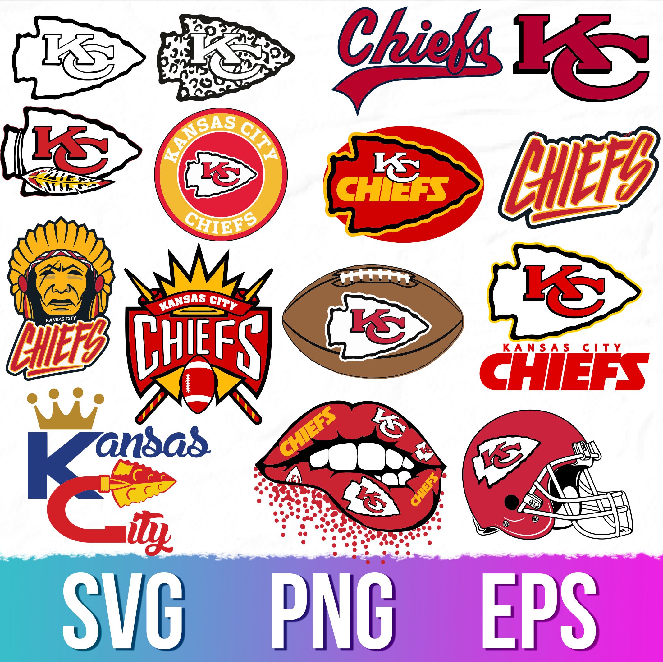 Kansas City Chiefs Logo Kansas City Chiefs Svg City Chief Inspire