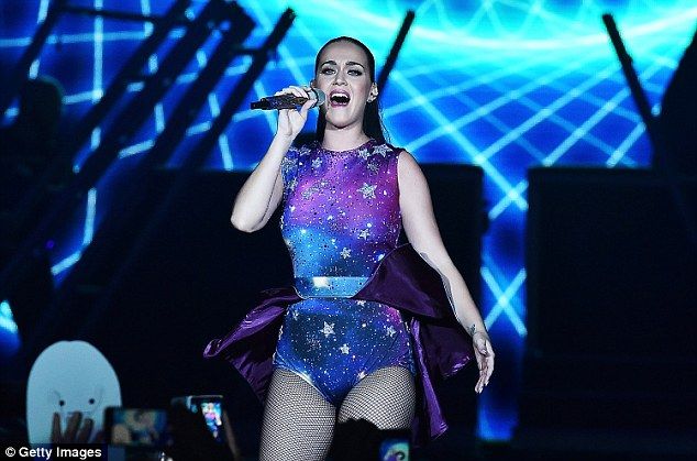 Katy Perry Puts On A Spellbinding Display In A Glitzy Leotard Katy