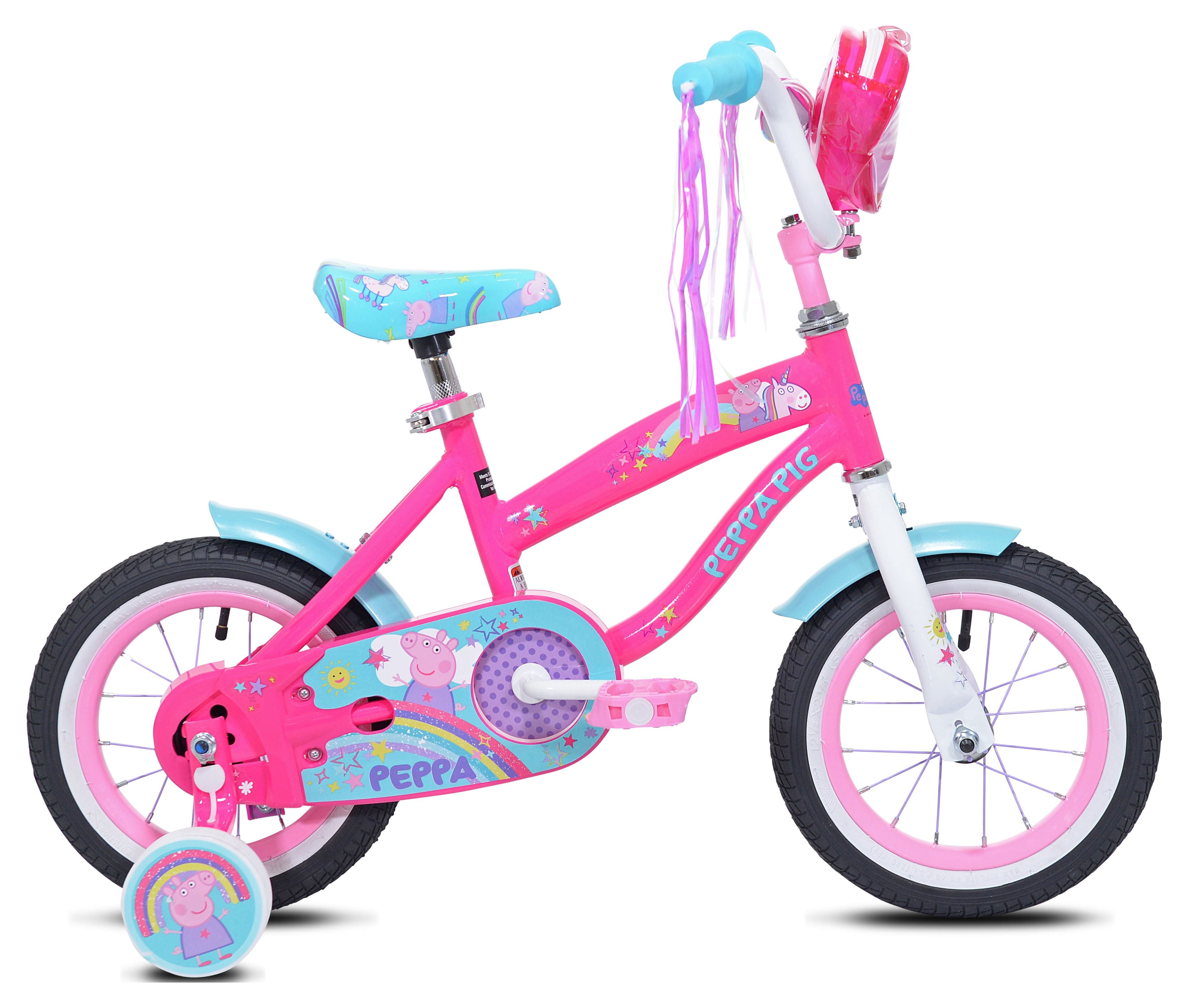 Kent Bicycles Peppa Pig 12 Girl S Child Bicycle Pink Blue Walmart Com