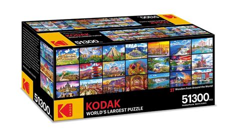 Kodak Unveils World S Largest Commercial Jigsaw Puzzle With 51300 Pieces