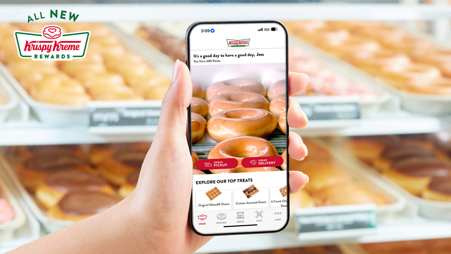 Krispy Kreme Offers Dozen Days Of Deals Including Free Dozen Doughnuts