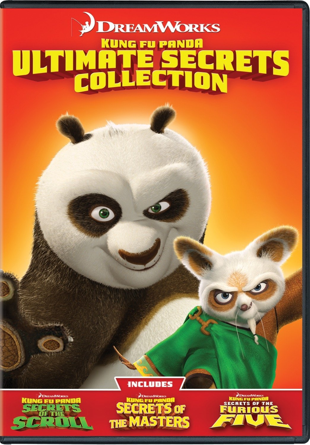 Kung Fu Panda Ultimate Secrets Collection Dvd Jack Black Dustin