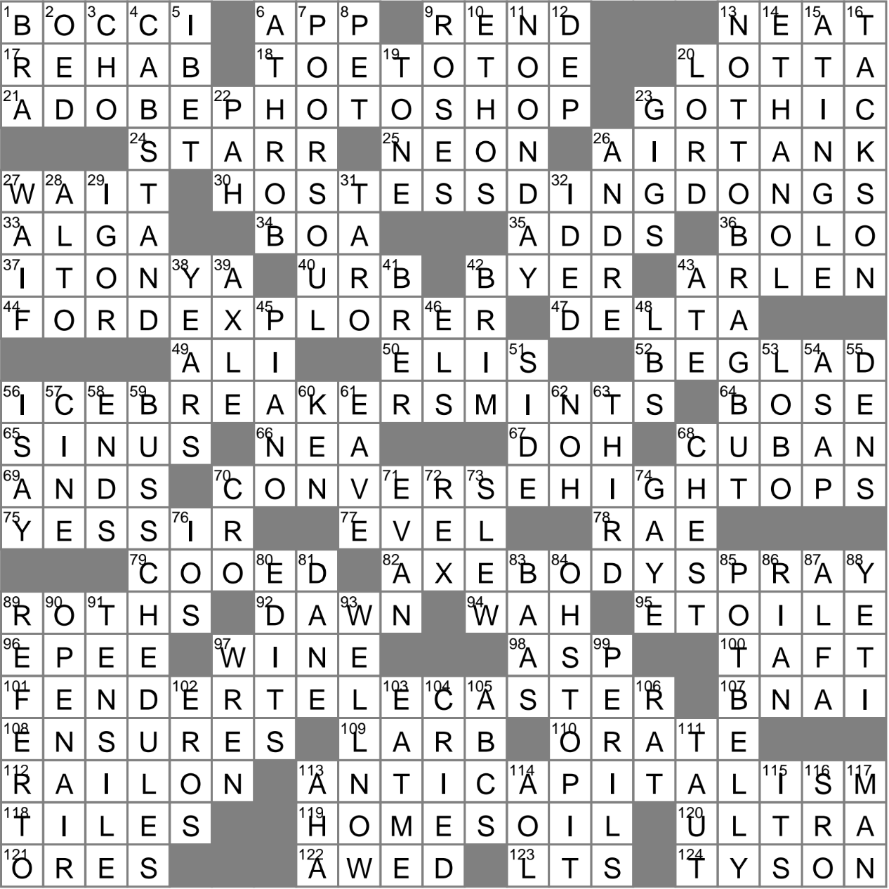 La Times Crossword 26 Feb 23 Sunday Laxcrossword Com