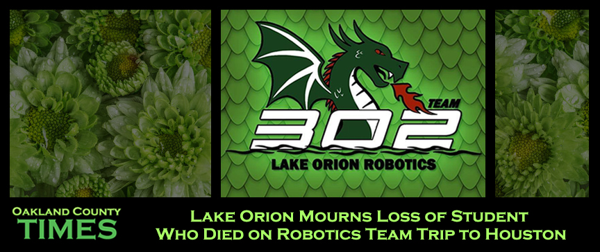 Lake Orion Mourns Loss Of Student Who Died On Robotics Team Trip To