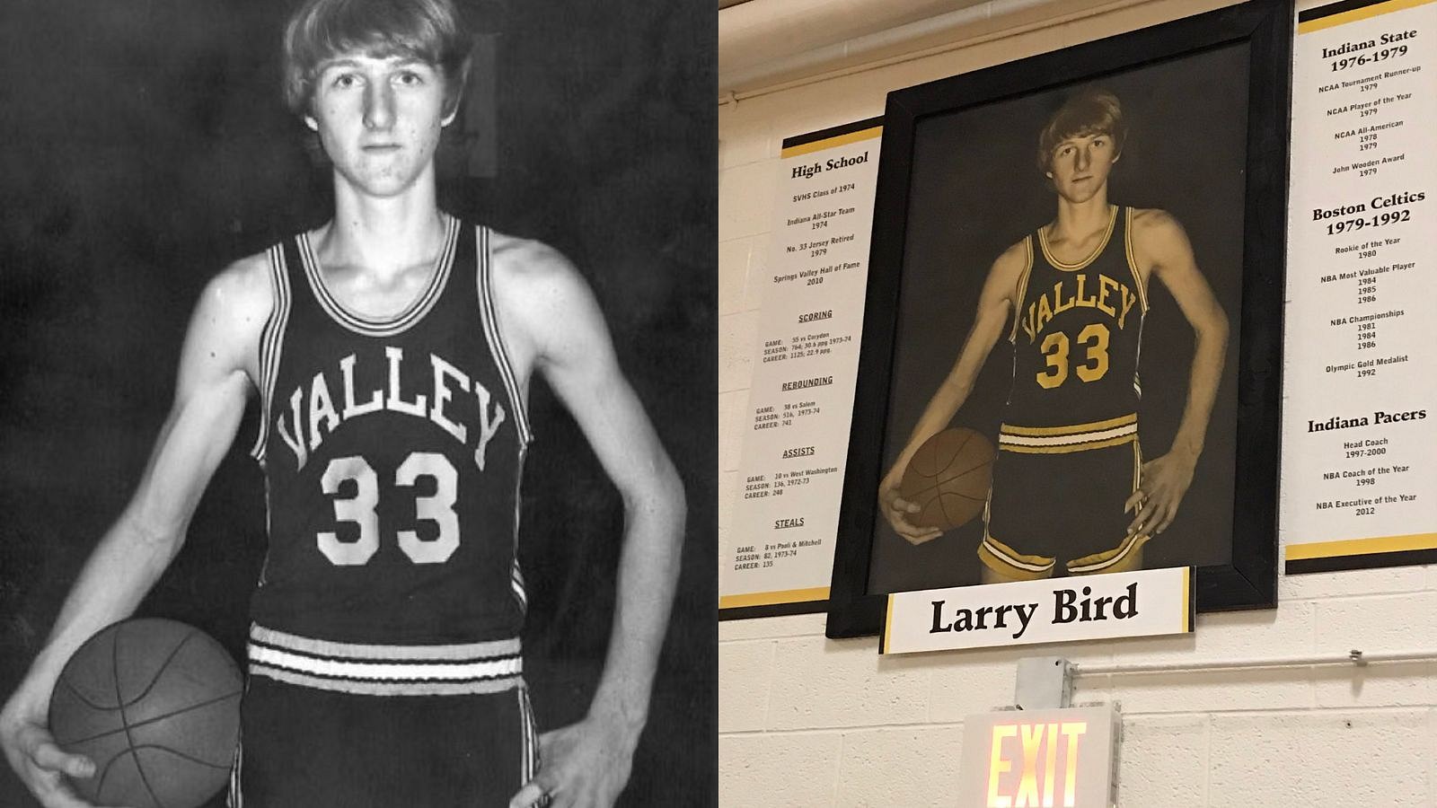 Larry Bird Had To Score 30 Pts At Halftime In A High School Game To Get