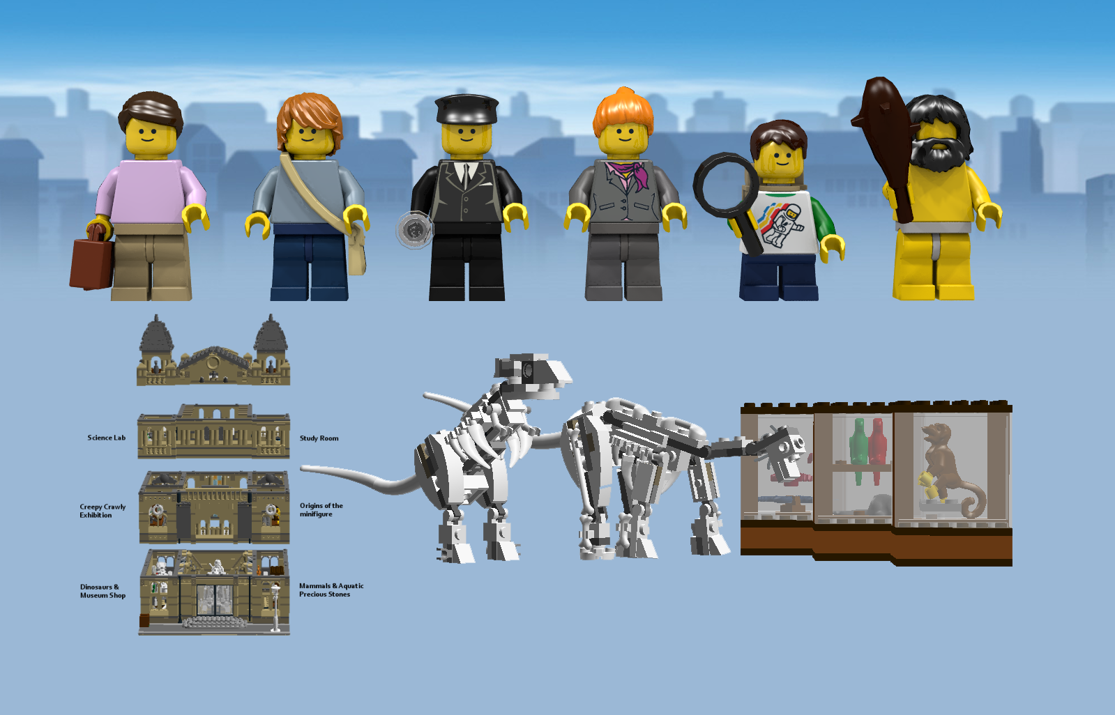 Lego Ideas The Natural History Museum Creator Expert