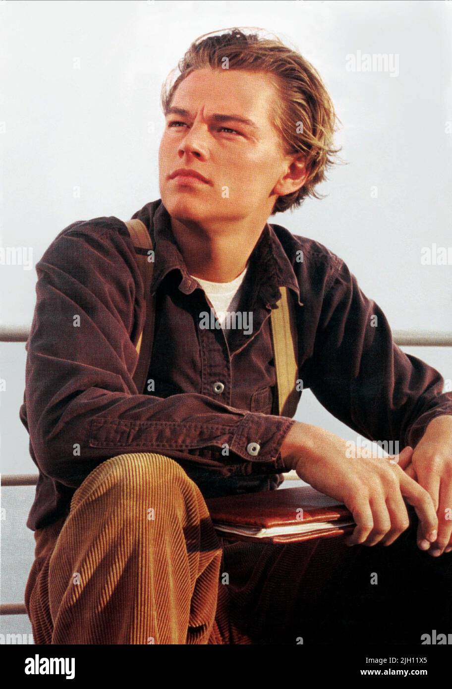 Leonardo Dicaprio Titanic 1997 Stock Photo Alamy