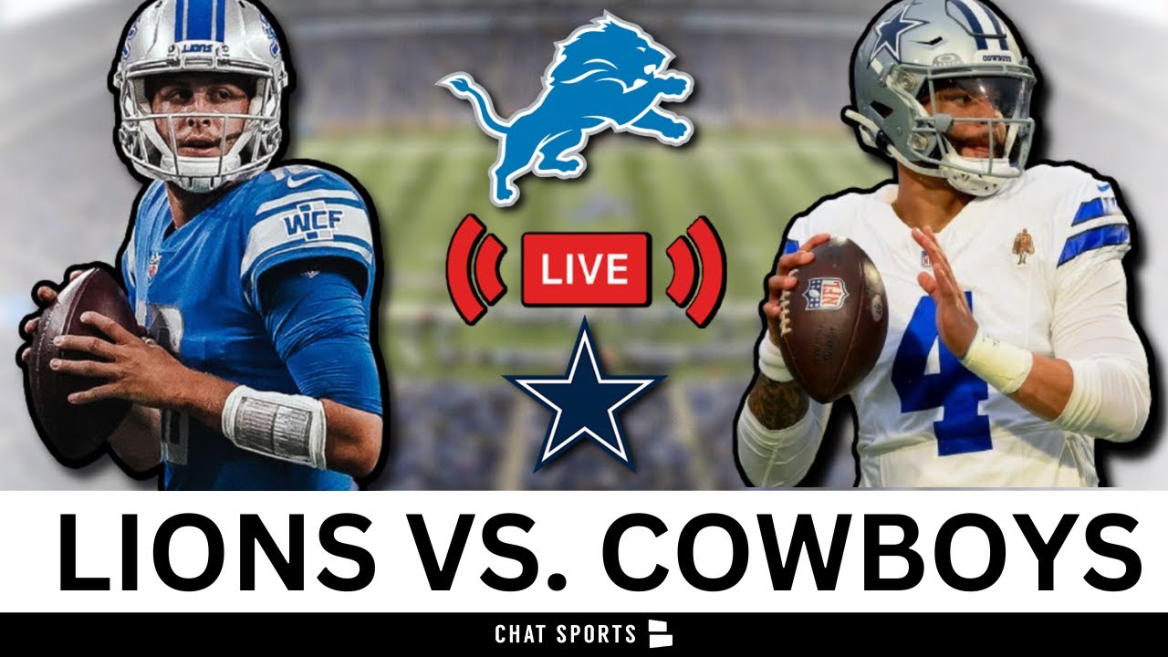 Lions Vs Cowboys Live Streaming Scoreboard Play By Play Game Audio