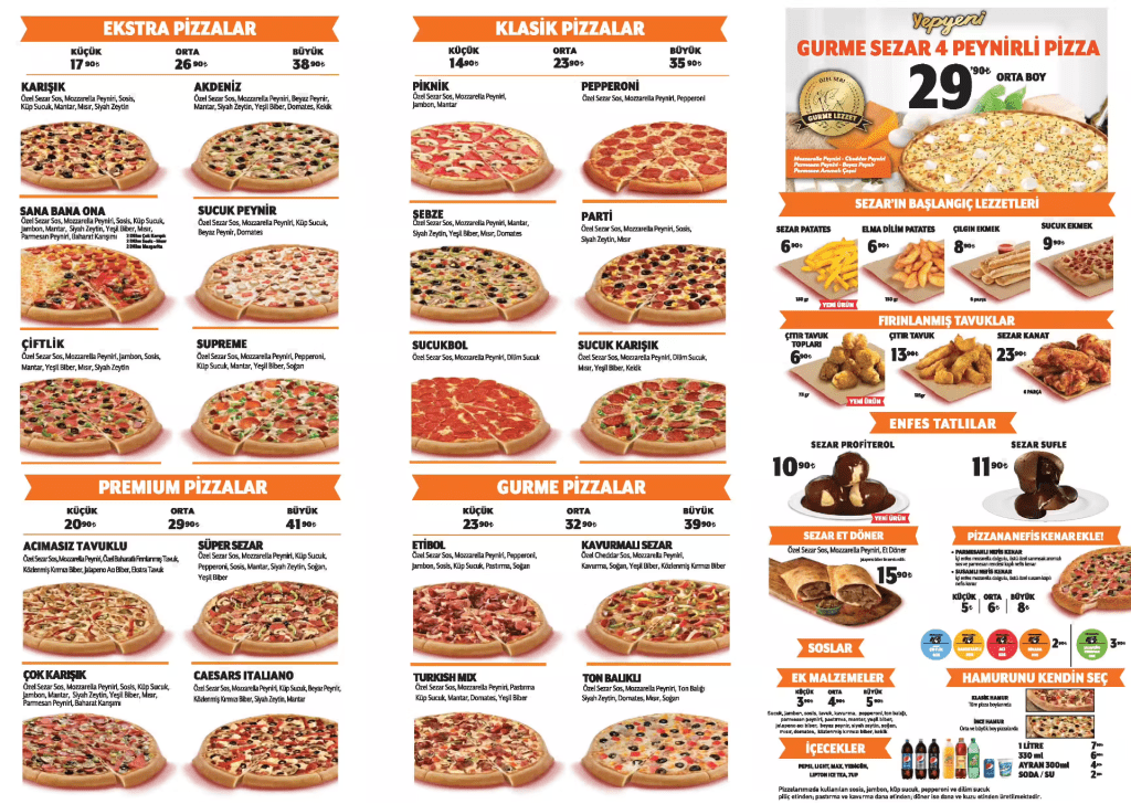 Little Caesars Pizza Menu 2024 With Prices Jody Millisent