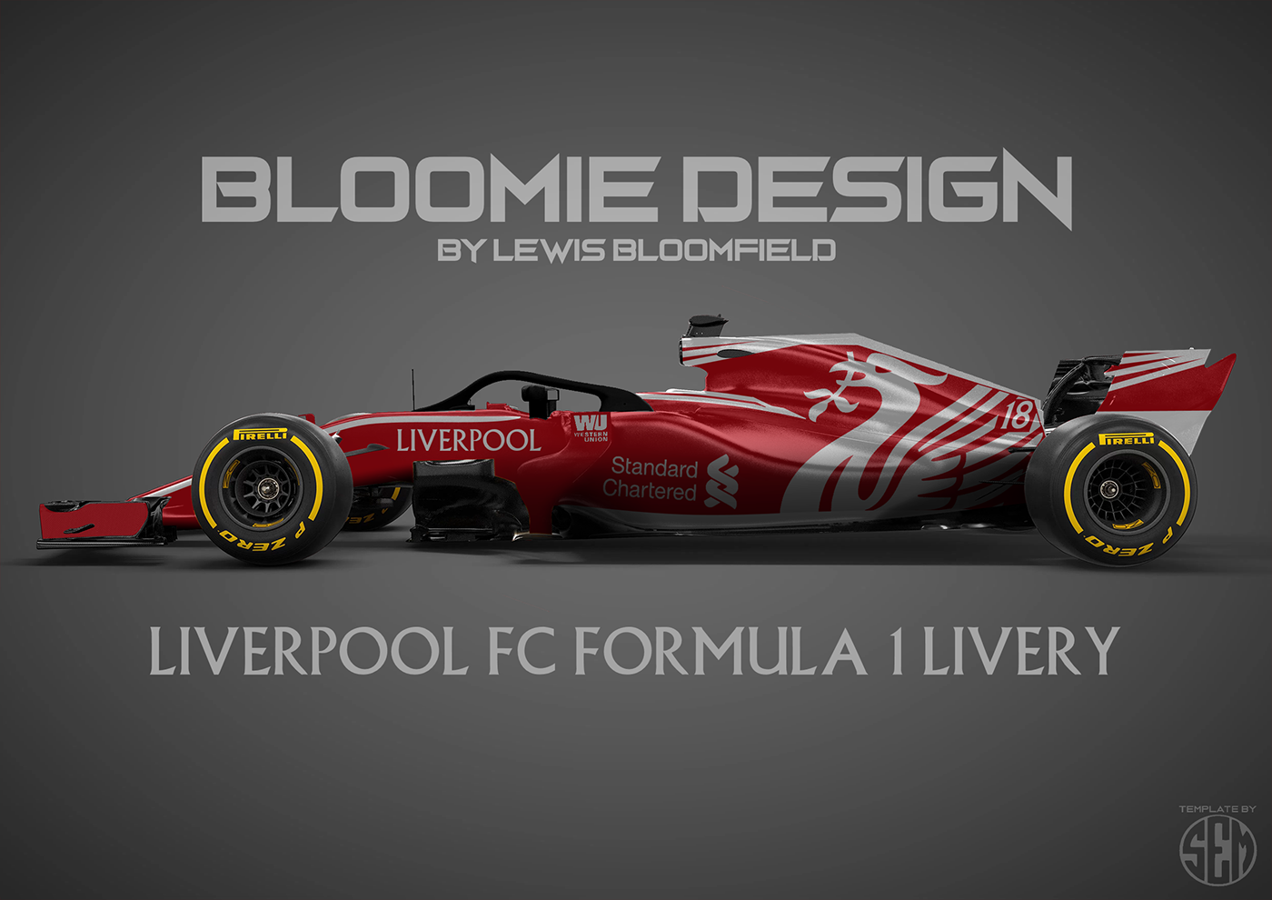 Liverpool F1 Fantasy Livery Behance