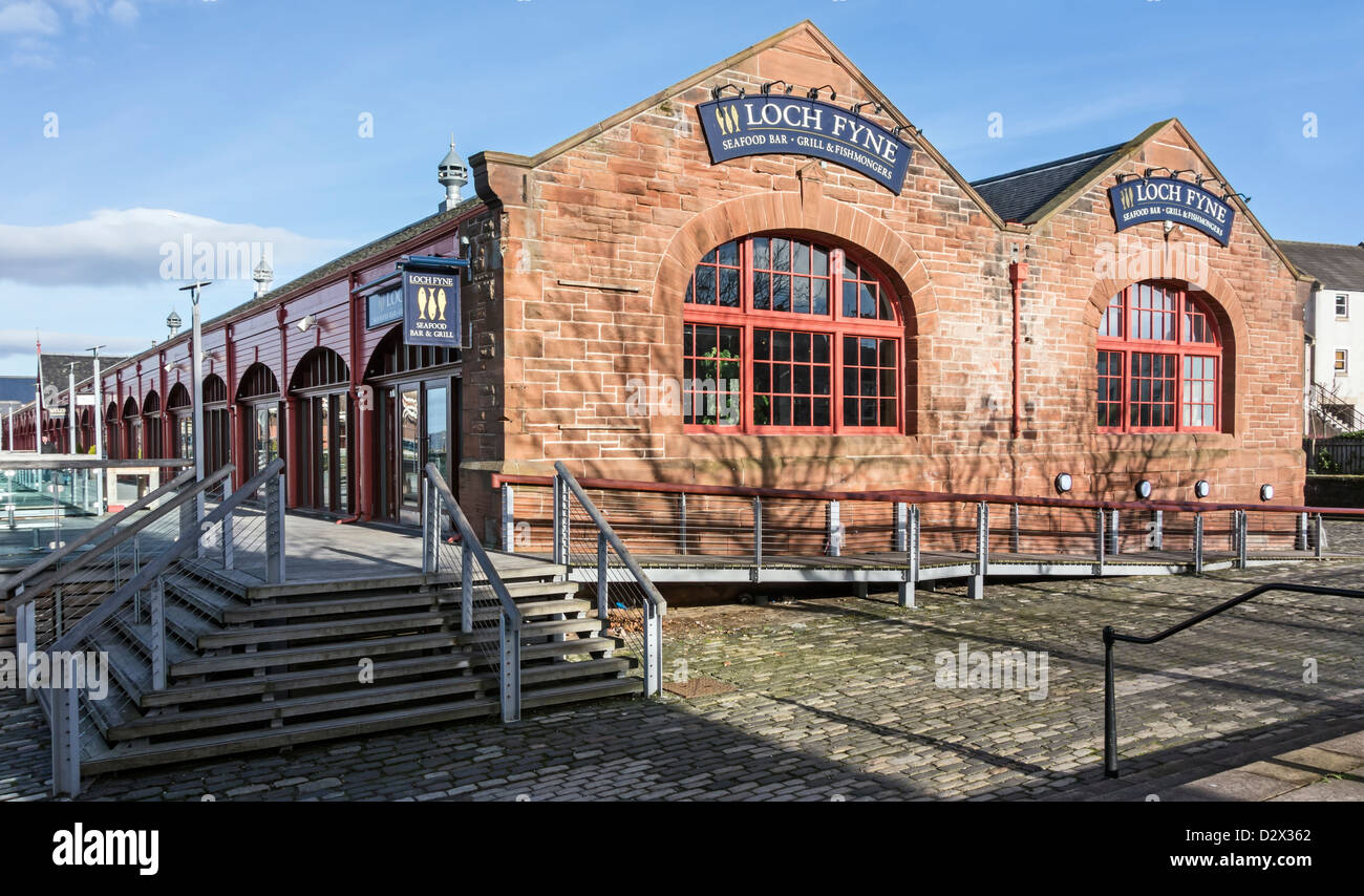 Loch Fyne Restaurant At Newhaven Harbour By Western Harbour In Leith