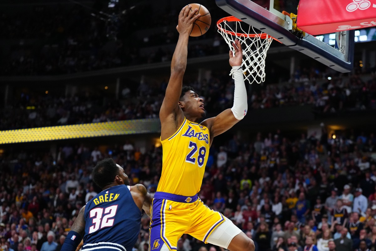 Los Angeles Lakers Vs Denver Nuggets Apr 10 2022 Box Scores Nba Com