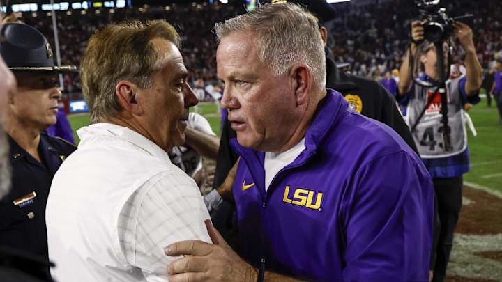 Lsu Football Vs Texas A M Aggies Nick Saban College Gameday Crew