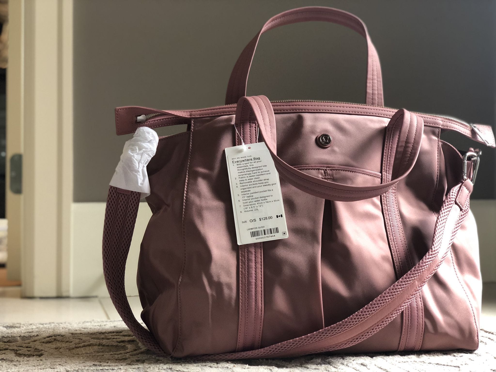 Lululemon Gym Bag Review Everywhere Gym Bag