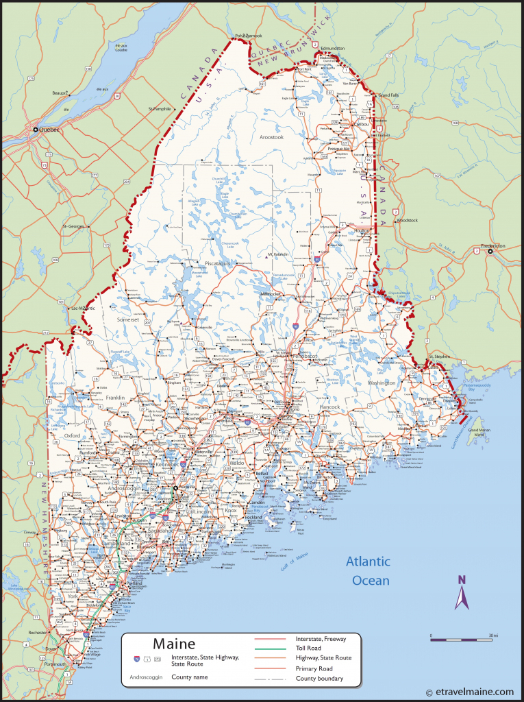 Maine Cities Map Maine State Map With Cities