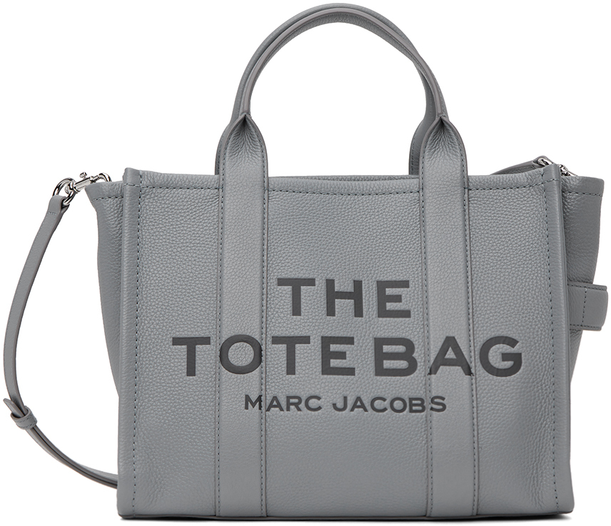 Marc Jacobs The Large Tote Bag Grey Farfetch Uk