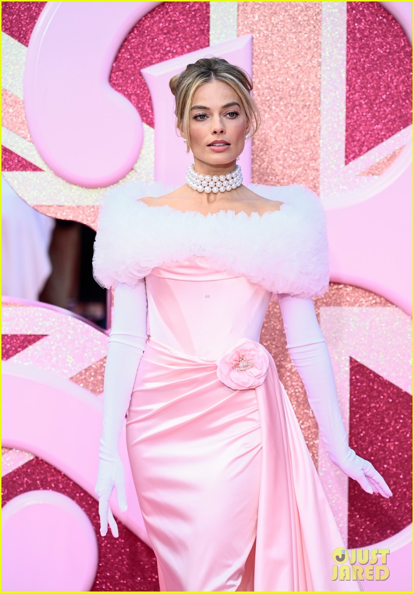 Margot Robbie Is The Ultimate Barbie Girl At London Film Premiere