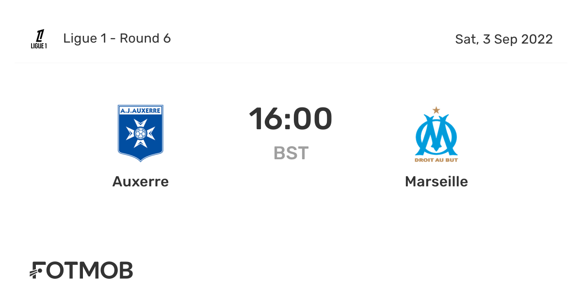 Marseille Vs Auxerre