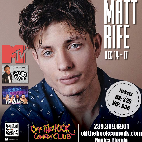 Matt Rife Tickets Florida 2025 Judy Shirleen