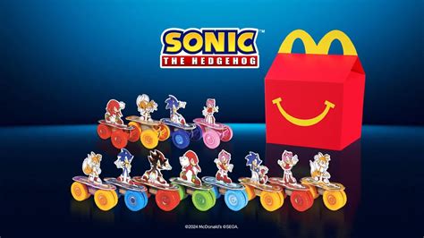 Mcdonald Amp 39 S Gli Happy Meal Di Sonic The Hedgehog Sono Arrivati In