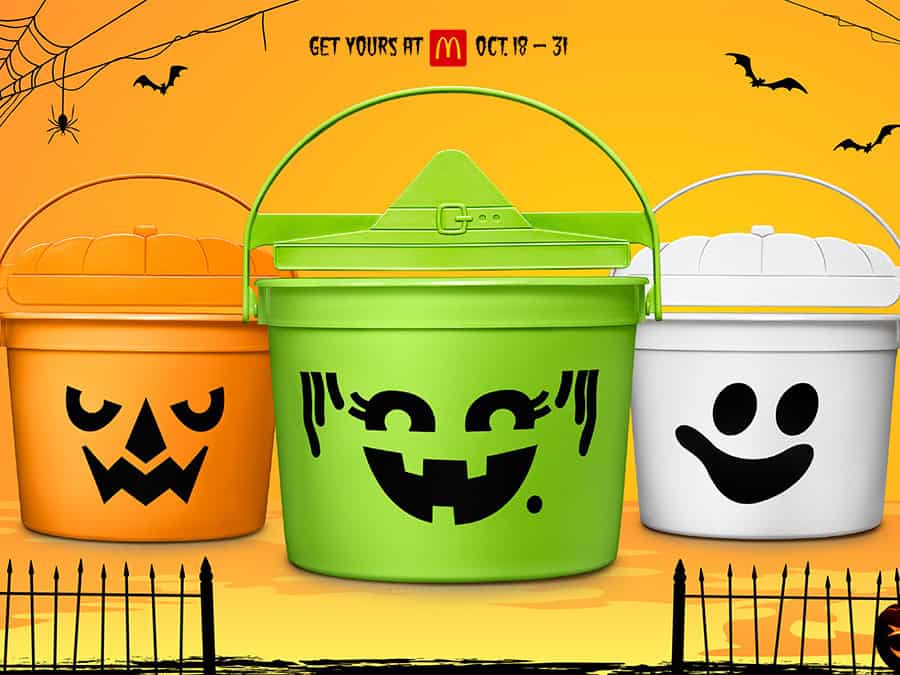 Mcdonald S Halloween Boo Buckets The Burger Beast