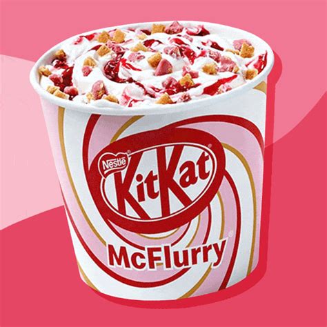 Mcdonald S Has A New Kit Kat Ruby Mcflurry That S Made With Pink Chocolate