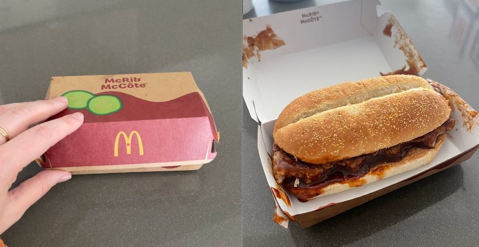 Mcrib Returns To Mcdonalds