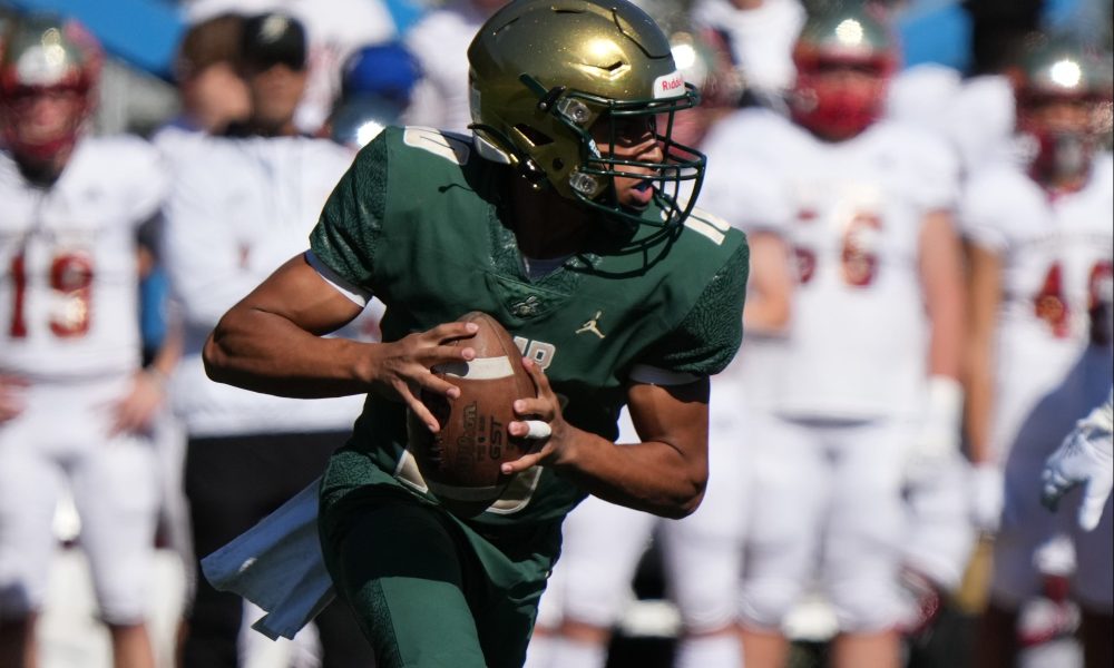 Meet Joey Gaston Dual Threat High School Qb With Insane Stats Whose