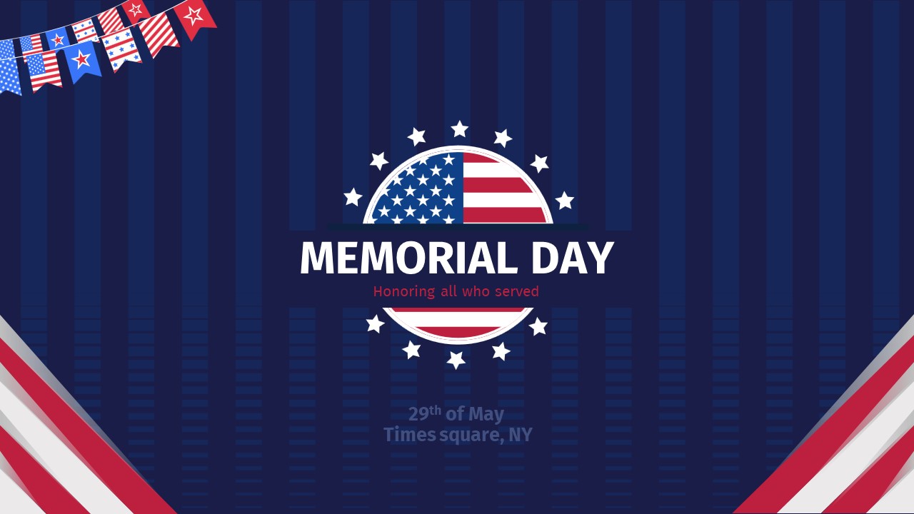 Memorial Day Template Postermywall