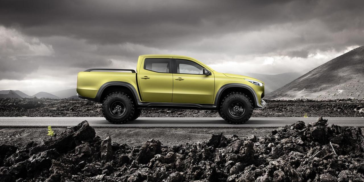 Mercedes Benz S First Pickup Truck Unveiled In Geneva Today March 7Th