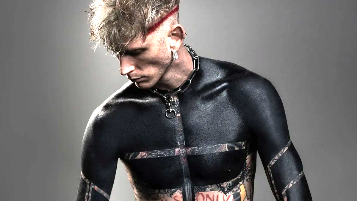 Mgk Back Tattoo