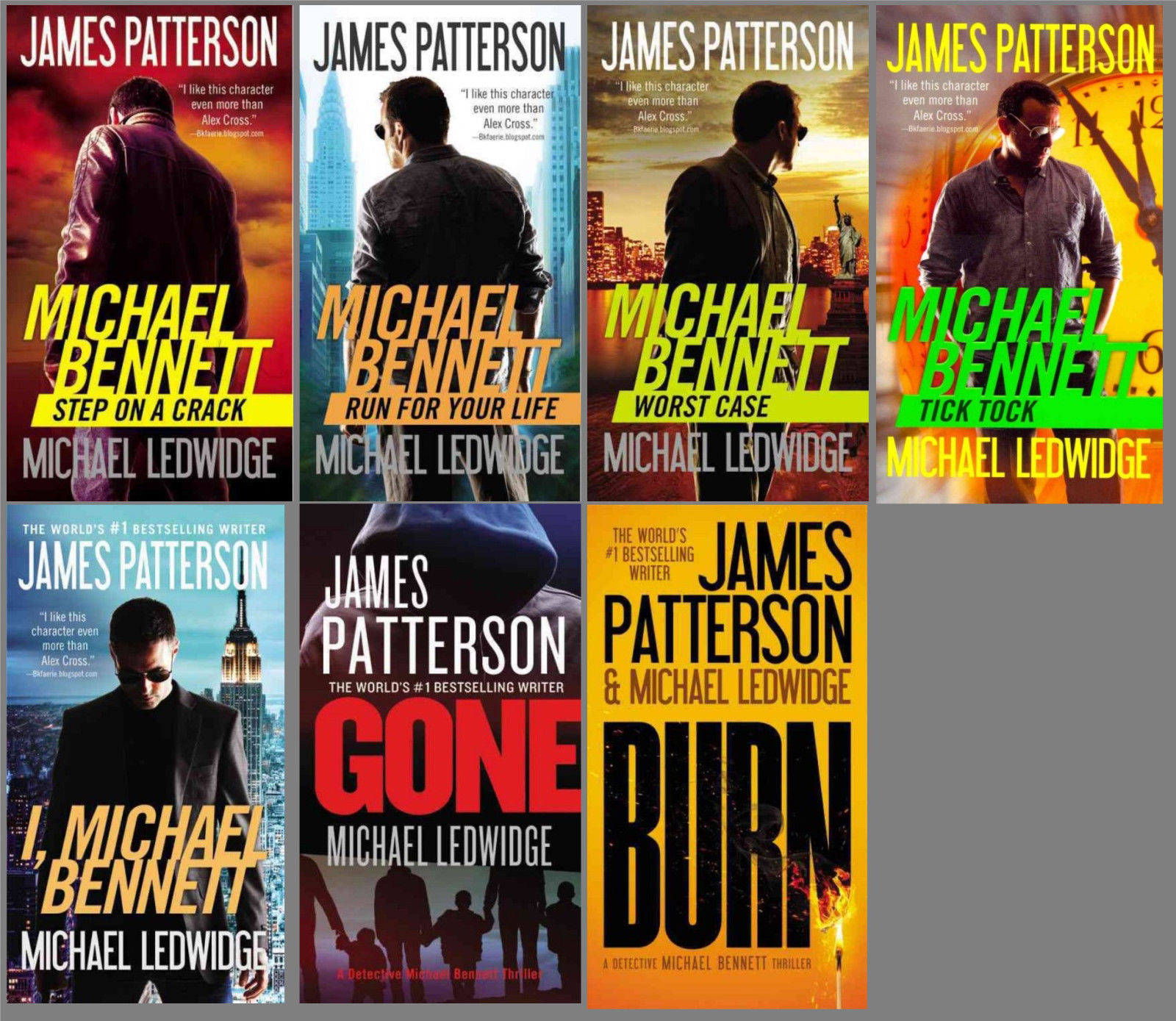 Michael Bennett Series By James Patterson Brand New Paperback Set 1 7