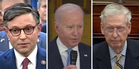 Mike Johnson Mitch Mcconnell Demand To Know Why Biden Halted Military