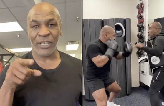 Mike Tyson Addresses His Butt Cheeks Going Viral During The Jake Paul