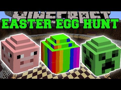 Minecraft Easter Eggs Mod Lucky Egg Hunt Mod Showcase Examples