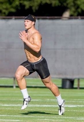 More Mccaffrey Combine Shots Manfanathletes On Tumblr